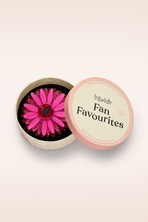 Erstwilder - Sunshine of Life Gerbera broche 2