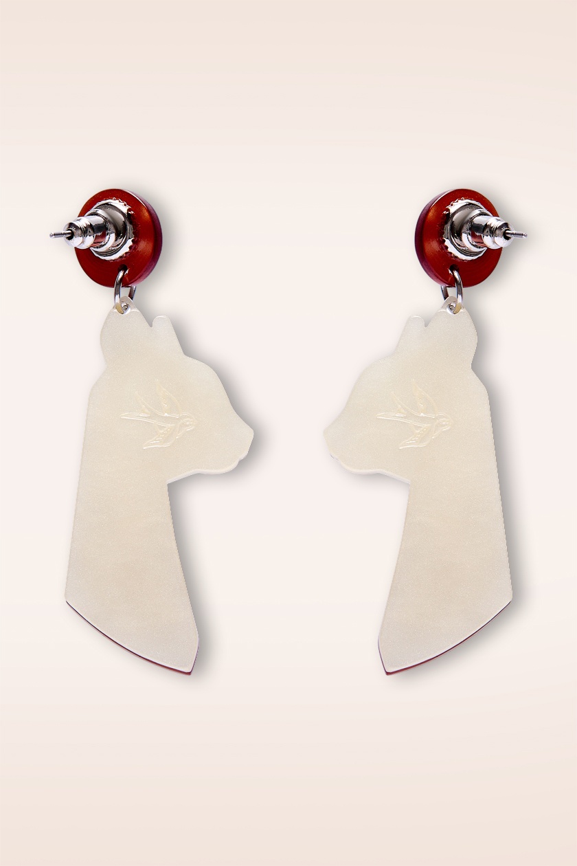 Erstwilder - Bastet the Protector oorbellen 3