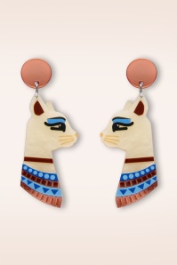 Erstwilder - Bastet the Protector oorbellen