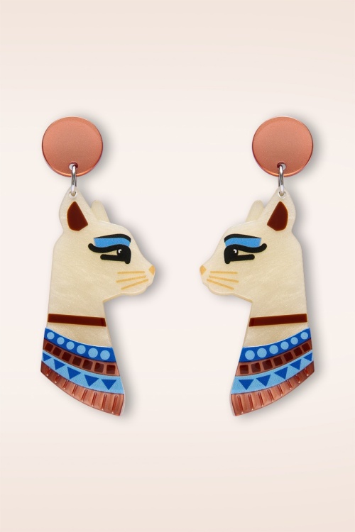 Erstwilder - Bastet the Protector oorbellen