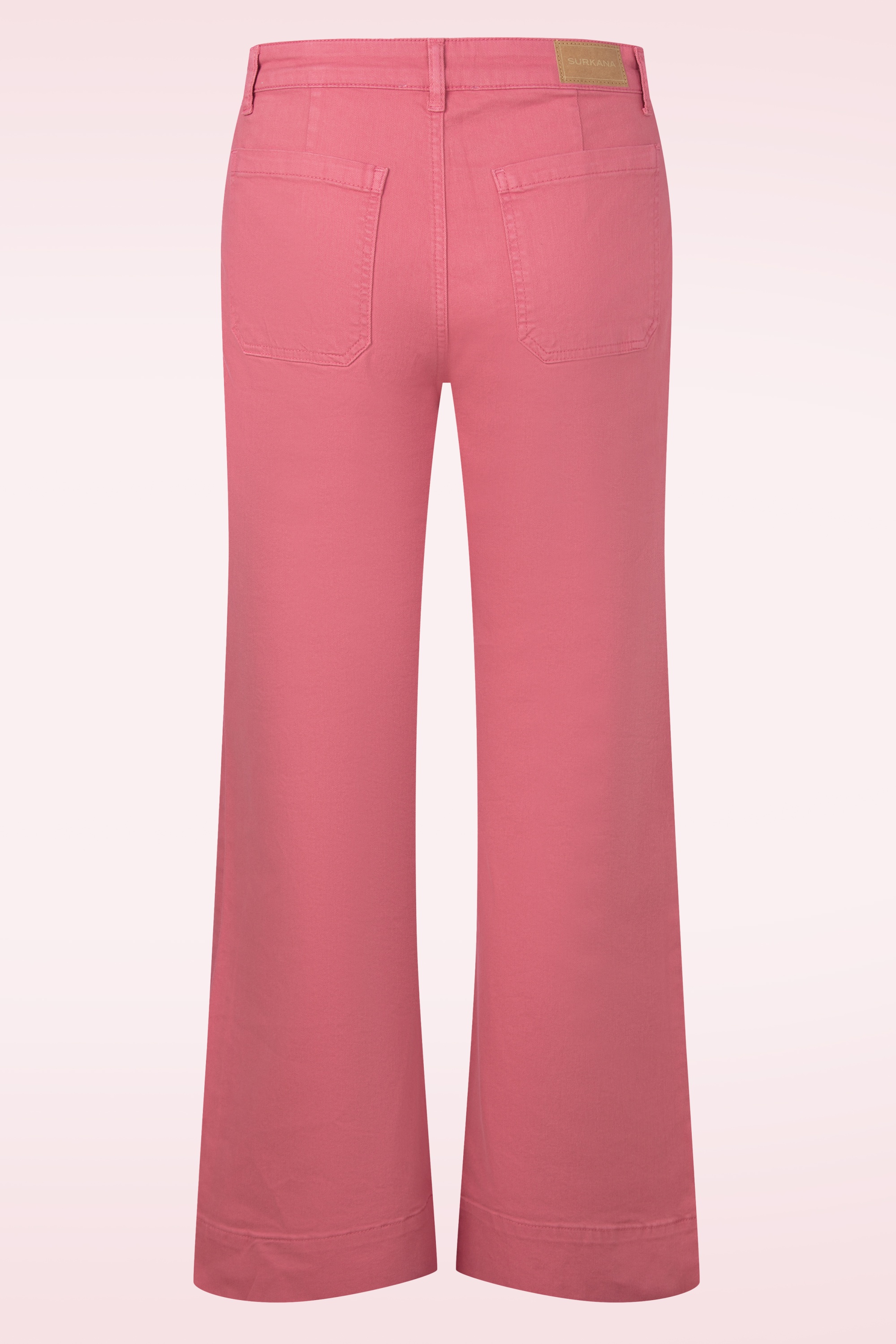 Surkana - Maureen wide leg broek in roze 3