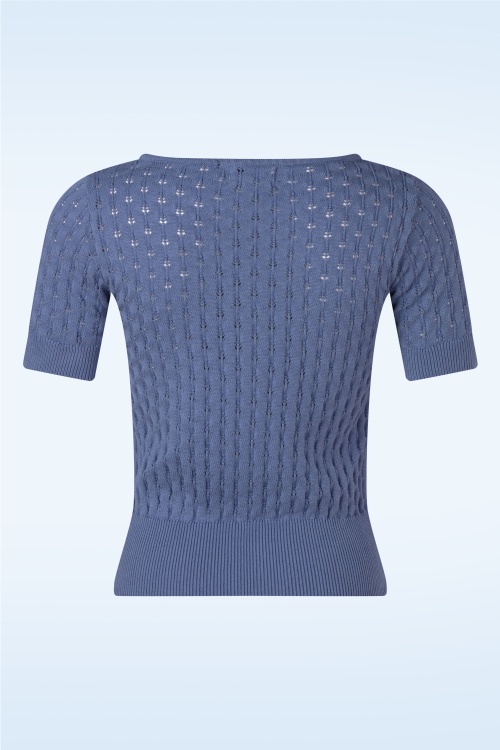 Very Cherry - Ella Knit top in lavendel 2