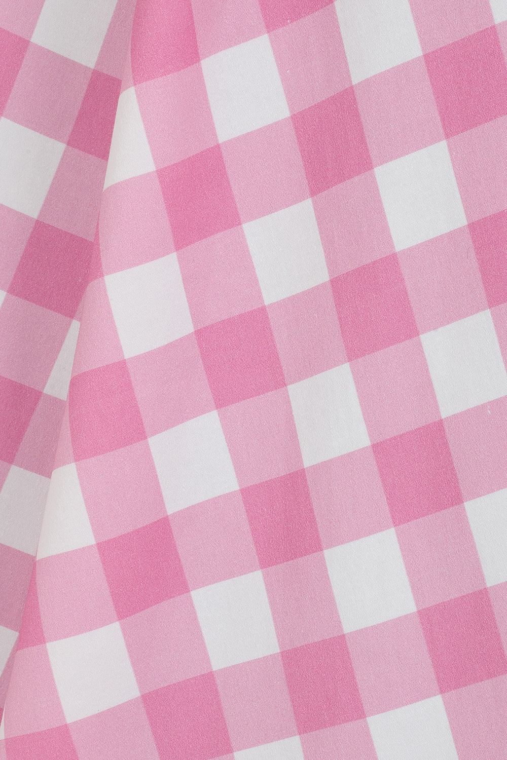 Hearts & Roses - Pink Meadow Check swing jurk in wit en roze 6