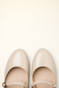 Charlie Stone - Bronte Ballerina flats in crème 4