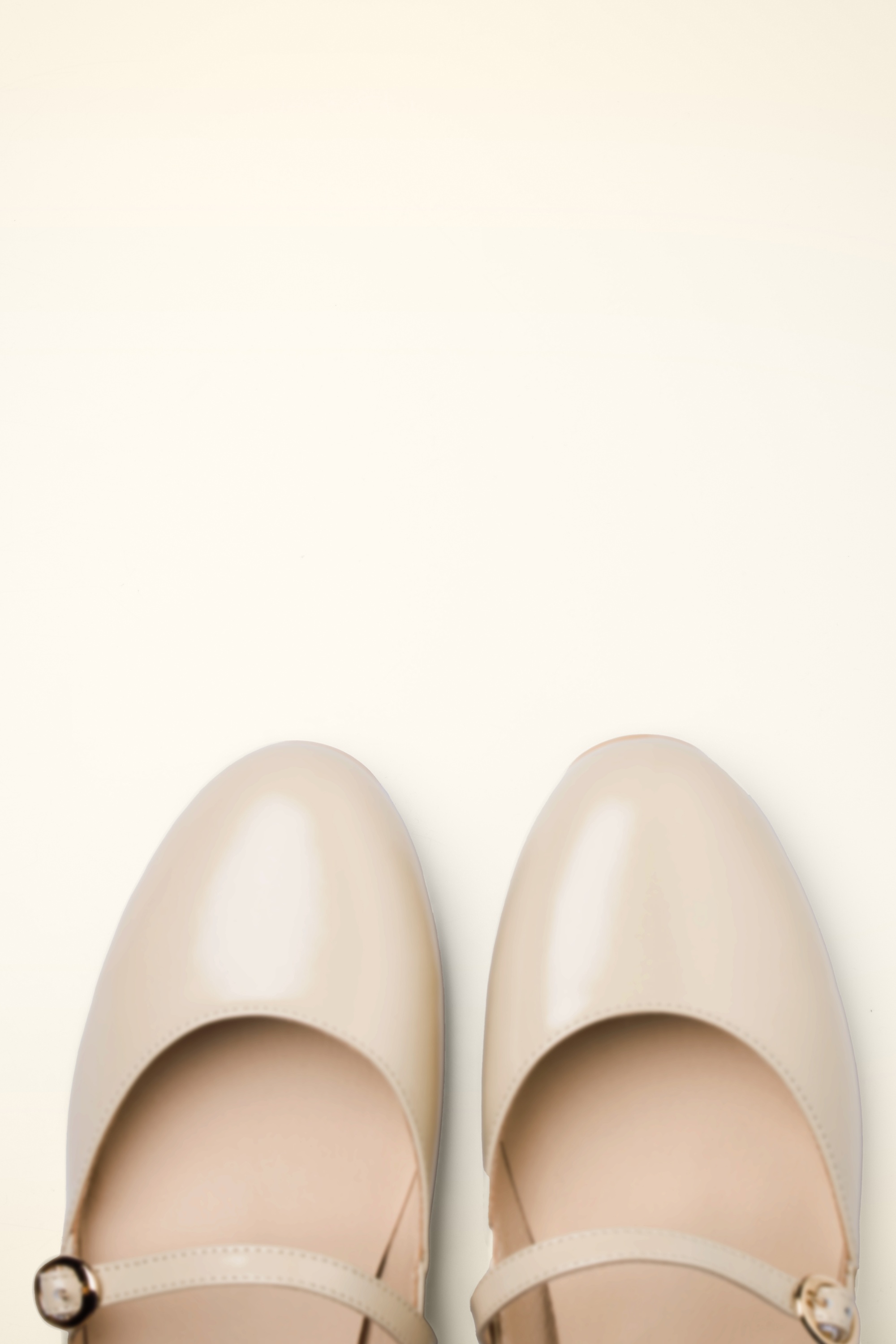 Charlie Stone - Bronte Ballerina flats in crème 4