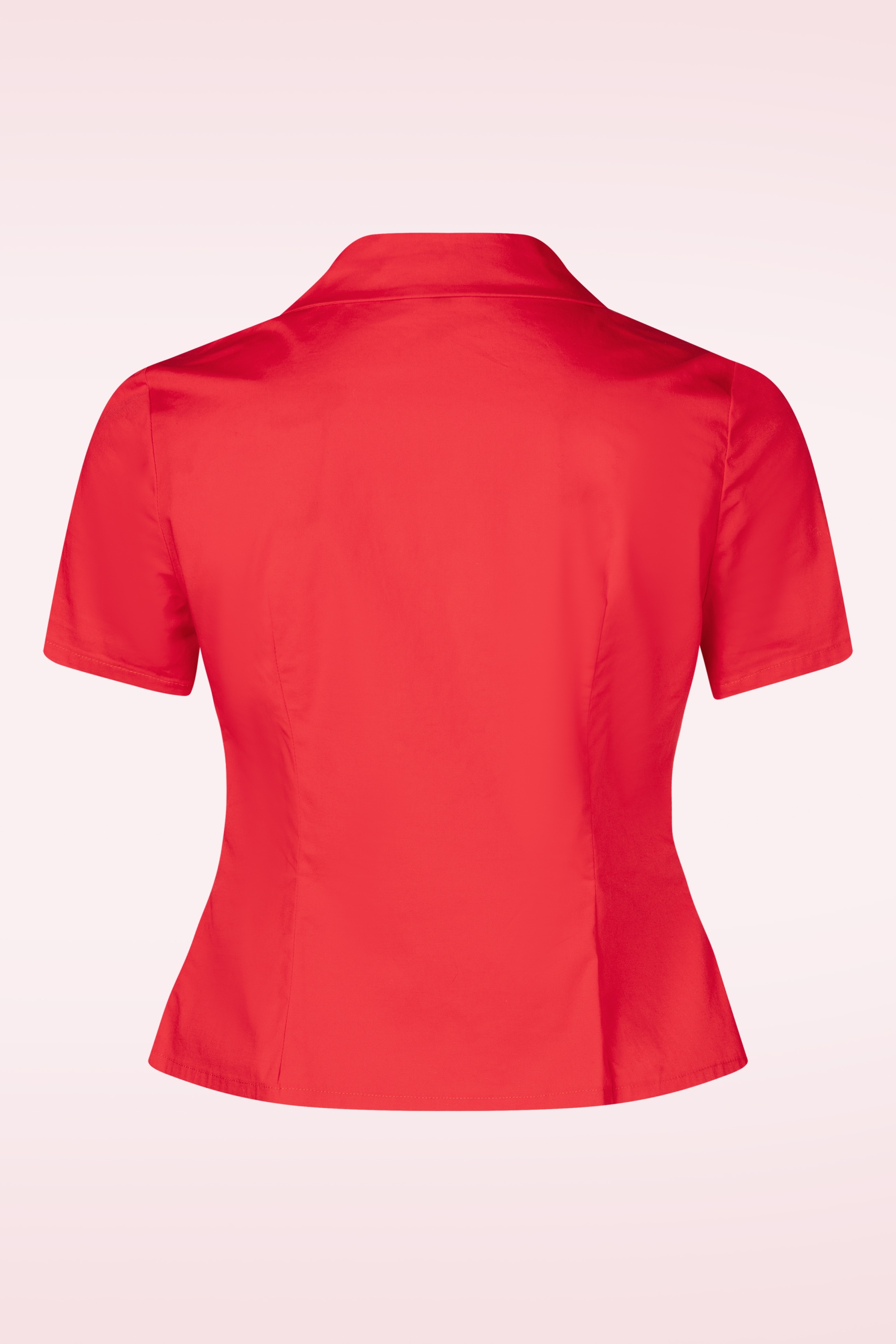 Topvintage Boutique Collection - Topvintage Exclusive ~ Lulu blouse in rood 5