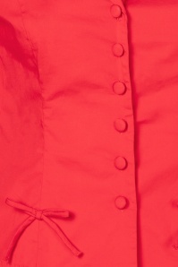 Topvintage Boutique Collection - Topvintage Exclusive ~ Lulu blouse in rood 3