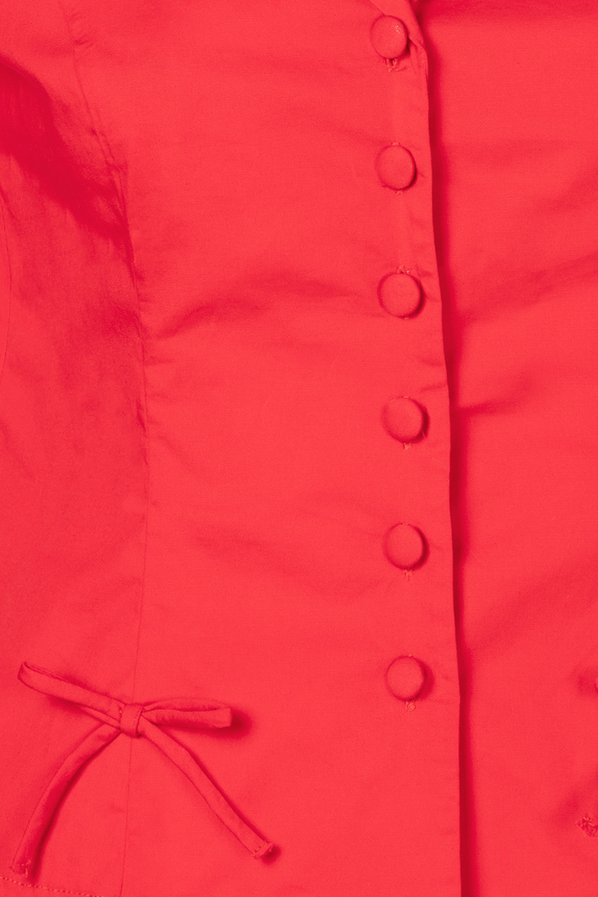 Topvintage Boutique Collection - Topvintage Exclusive ~ Lulu blouse in rood 3