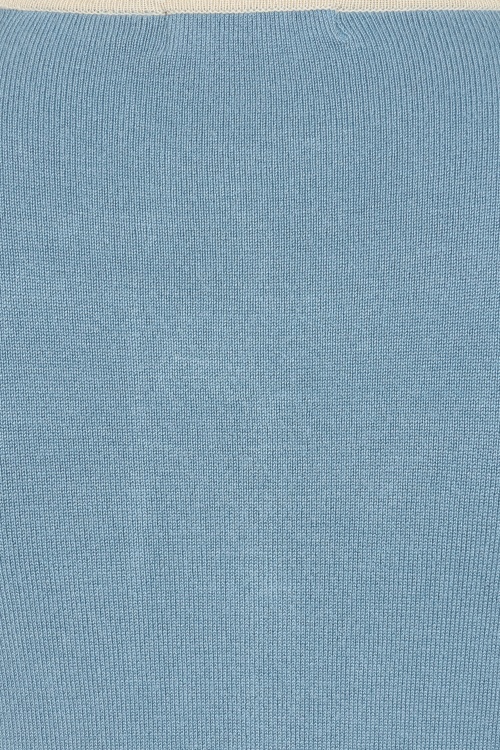 Banned Retro - Ruby Spade vest in teal blauw 6