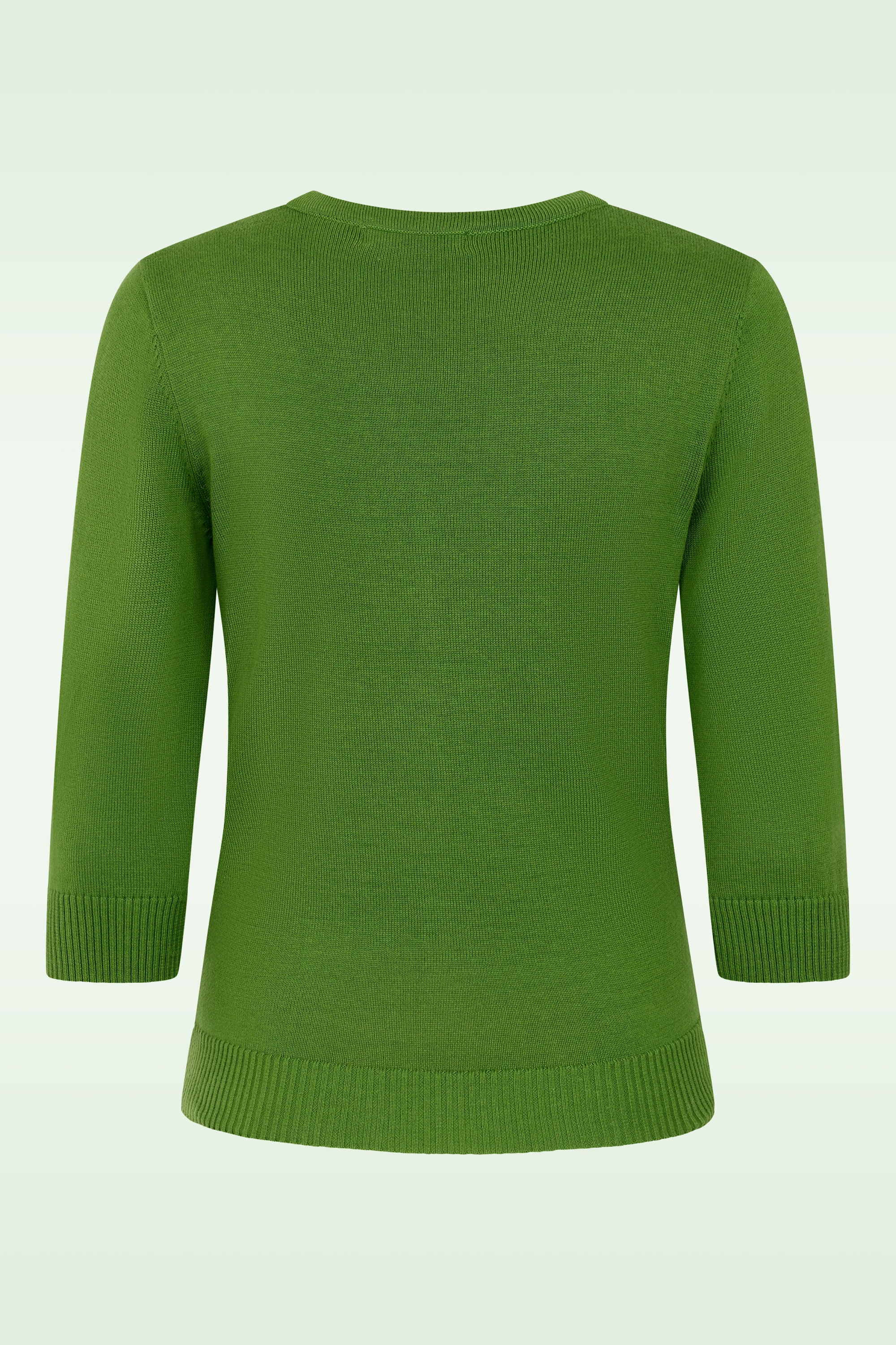 Banned Retro - Floral Serenade vest in groen 5