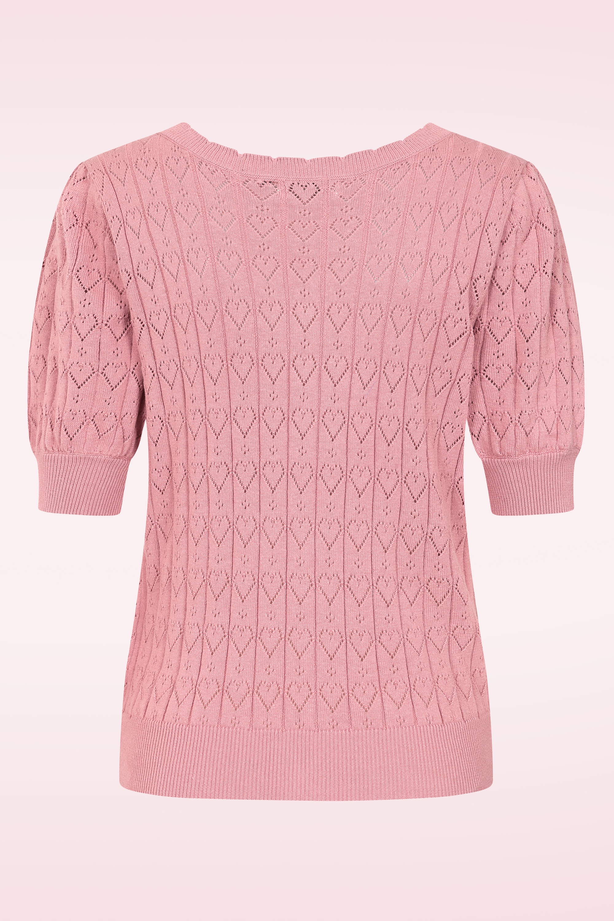 Banned Retro - Sweet Hearts vest in roze 5