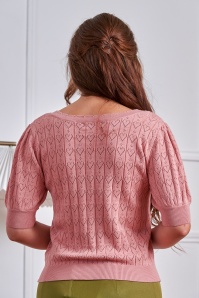 Banned Retro - Sweet Hearts vest in roze 4