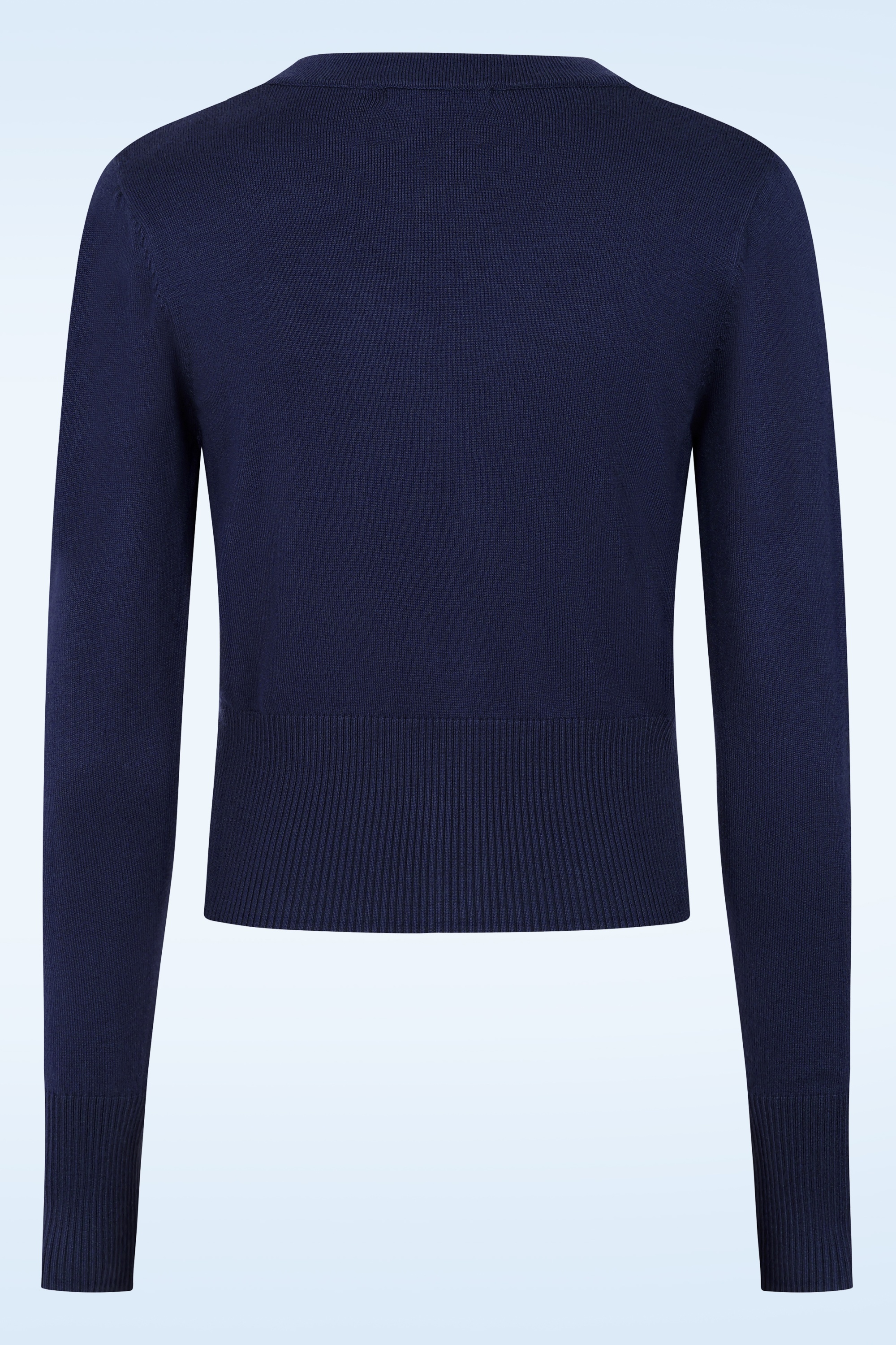 Banned Retro - Nara vest in marineblauw 5