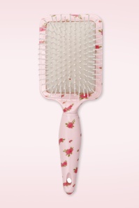 The Vintage Cosmetic Company - Rose Rechthoekige haarborstel in roze