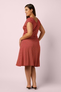 King Louie - Mira Bora Bora jurk in chili rood 6