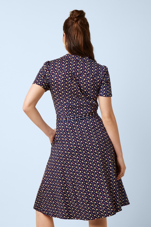 King Louie - Sheeva Fifi jurk in mazarine 5