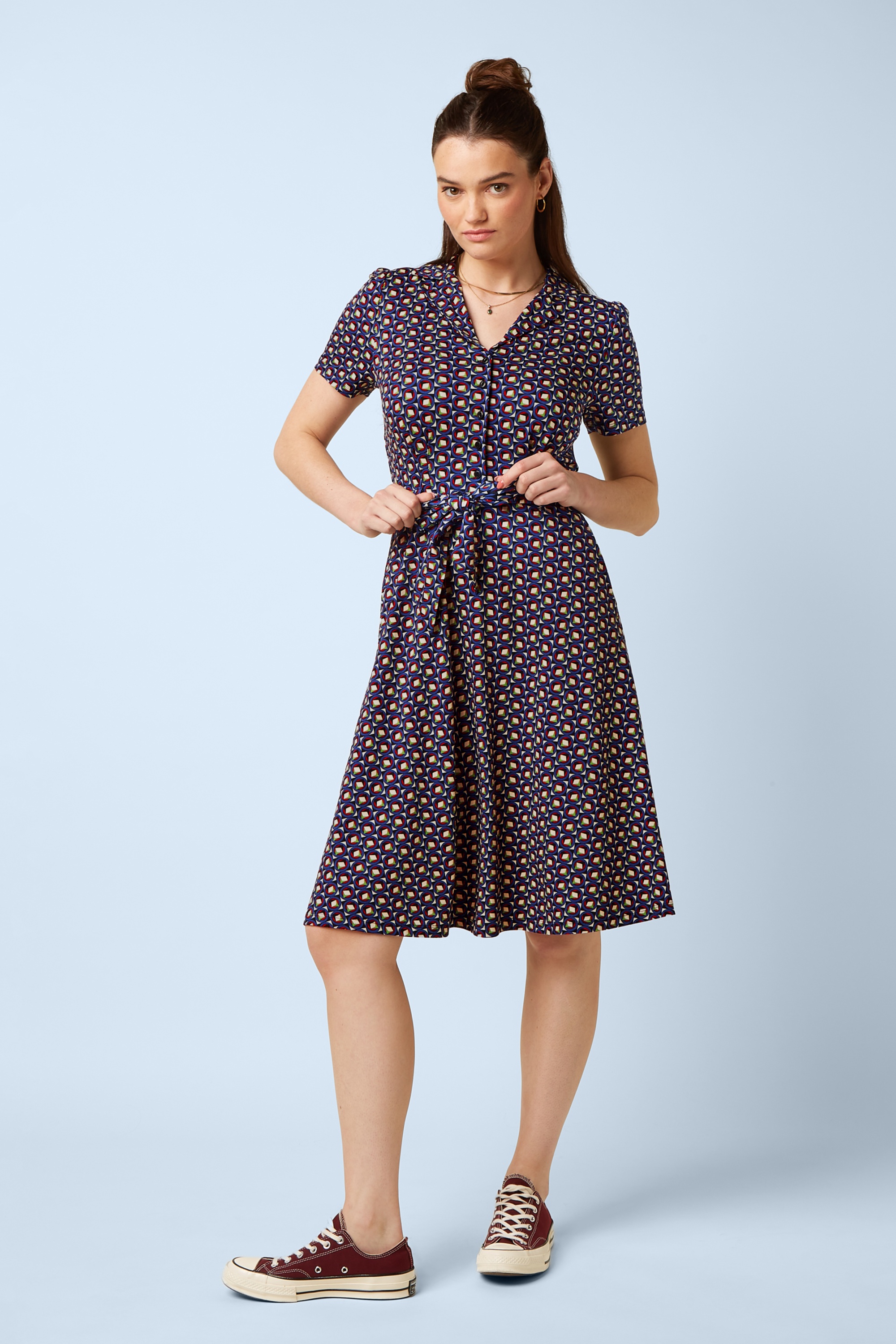 King Louie - Sheeva Fifi jurk in mazarine