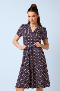 King Louie - Sheeva Fifi jurk in mazarine 3