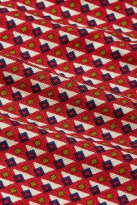 King Louie - Bora Bora blouse in chili rood 3