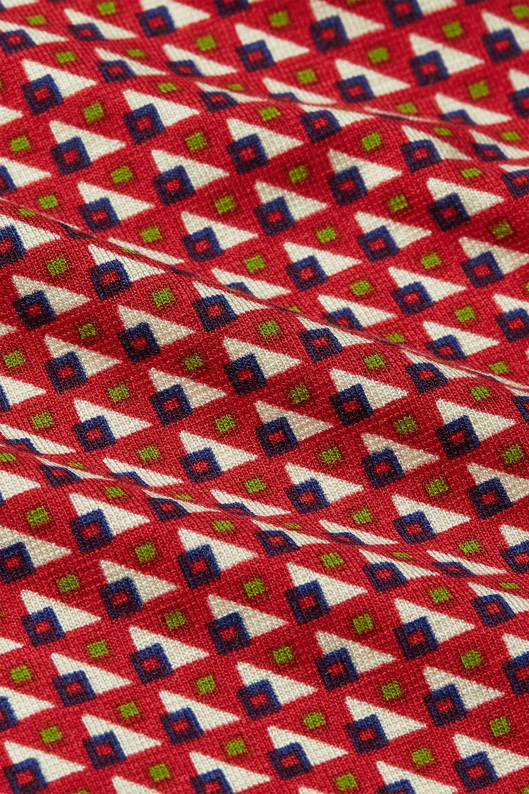 King Louie - Bora Bora blouse in chili rood 3