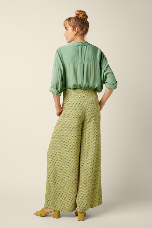 King Louie - Antonia Dover broek in spring geel 4