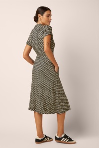 King Louie - Darcy Laguna jurk in zwart 3