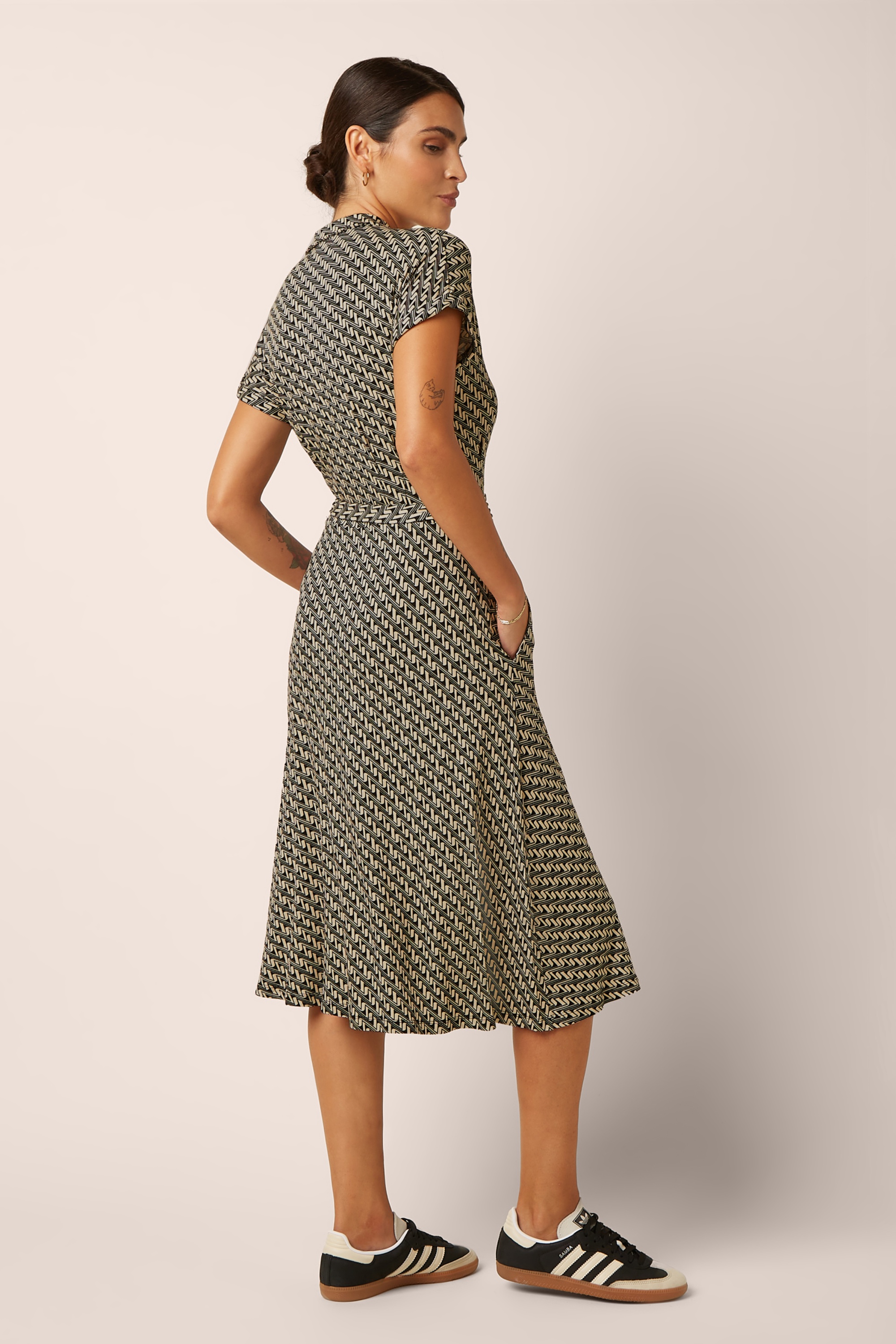 King Louie - Darcy Laguna jurk in zwart 3