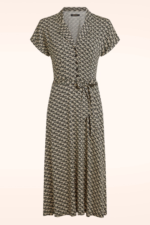 King Louie - Darcy Laguna jurk in zwart 2