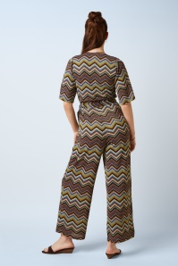 King Louie - Zita Shio jumpsuit in strong blauw 4