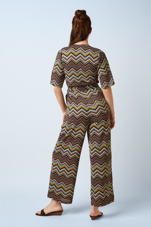 King Louie - Zita Shio jumpsuit in strong blauw 4