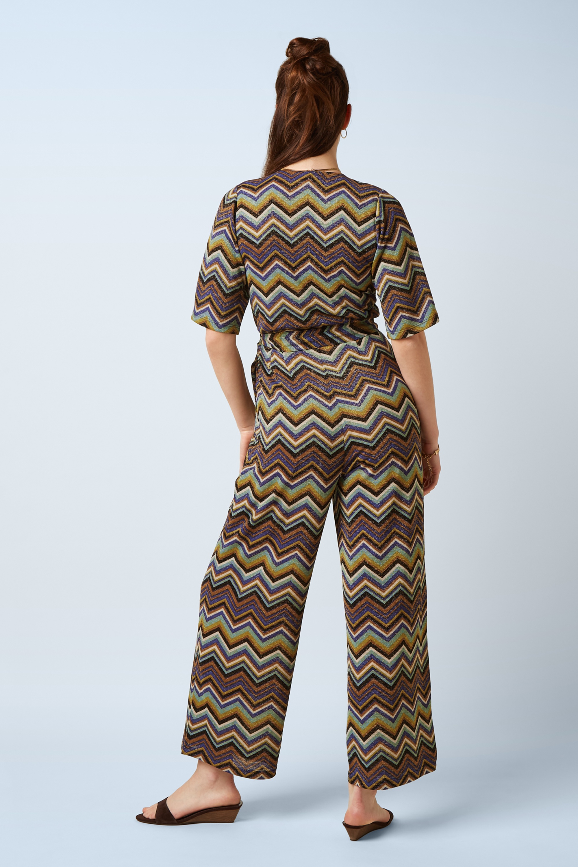 King Louie - Zita Shio jumpsuit in strong blauw 4