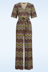 King Louie - Zita Shio jumpsuit in strong blauw 2