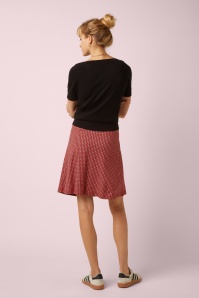 King Louie - Bora Bora border rok in chili rood 3