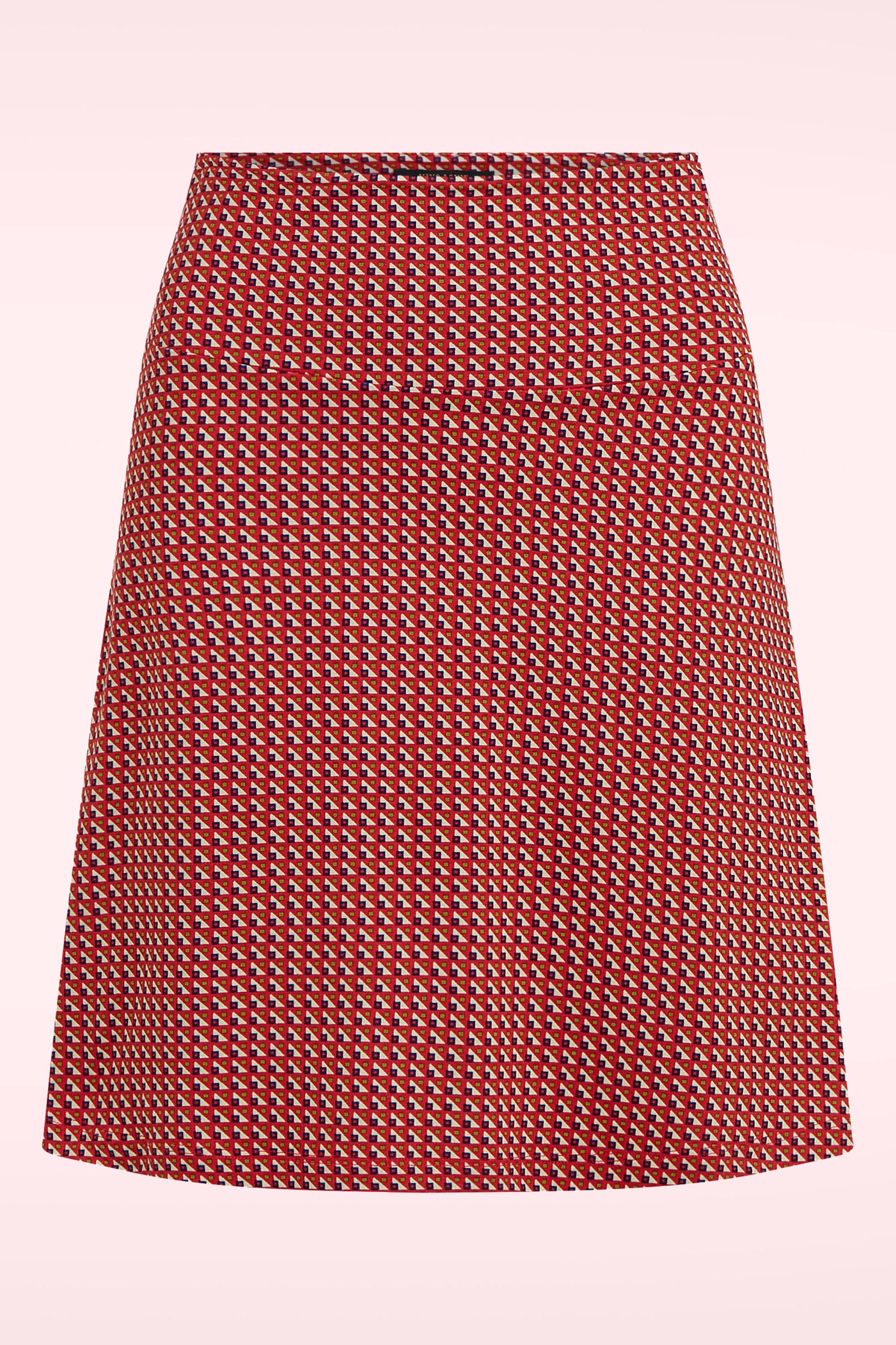 King Louie - Bora Bora border rok in chili rood 2