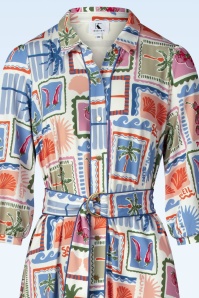 K-Design - Soleil Escape maxi jurk in multi 2