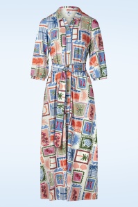 K-Design - Soleil Escape maxi jurk in multi