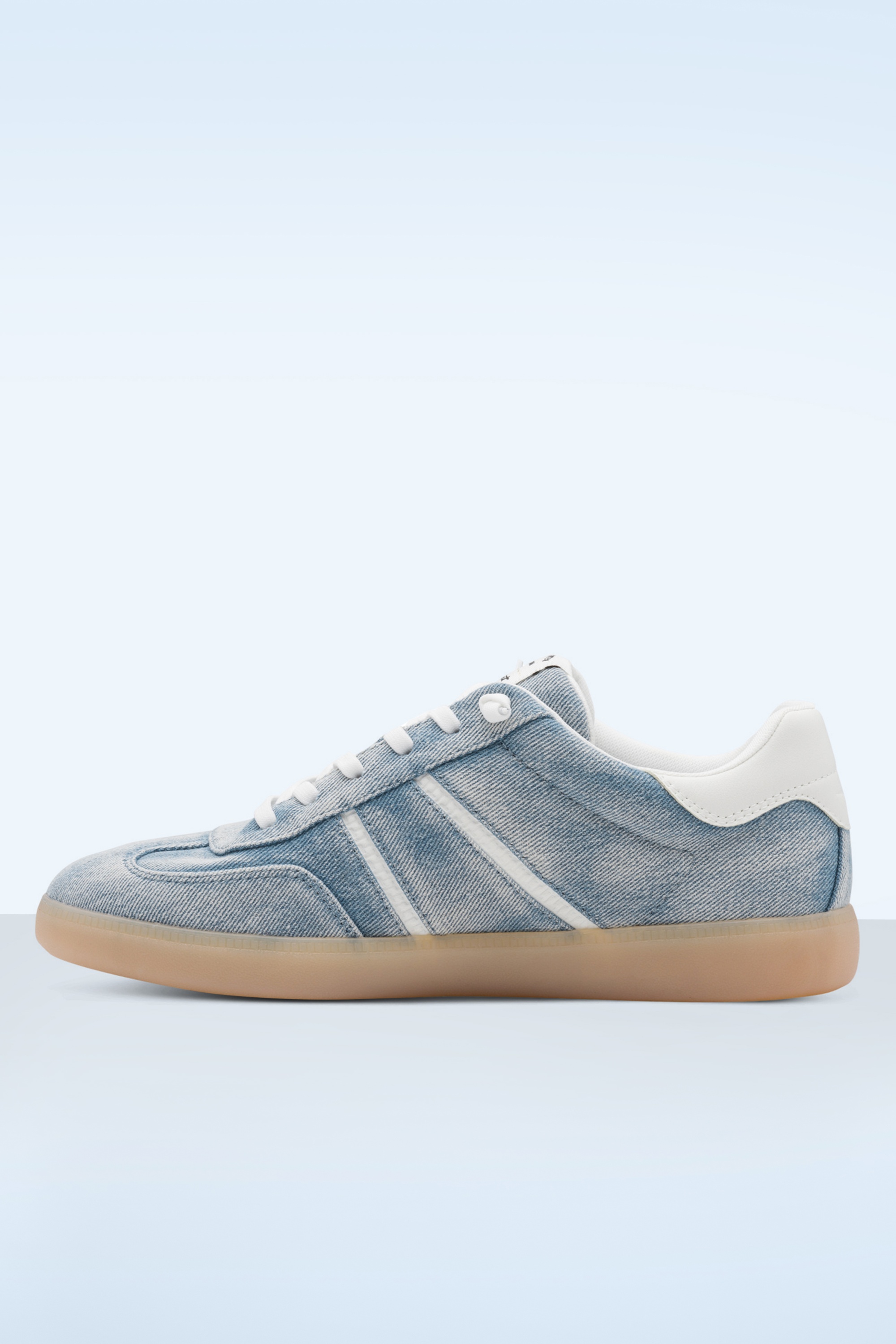 Tamaris - Skyline Canvas sneakers in licht denimblauw 3
