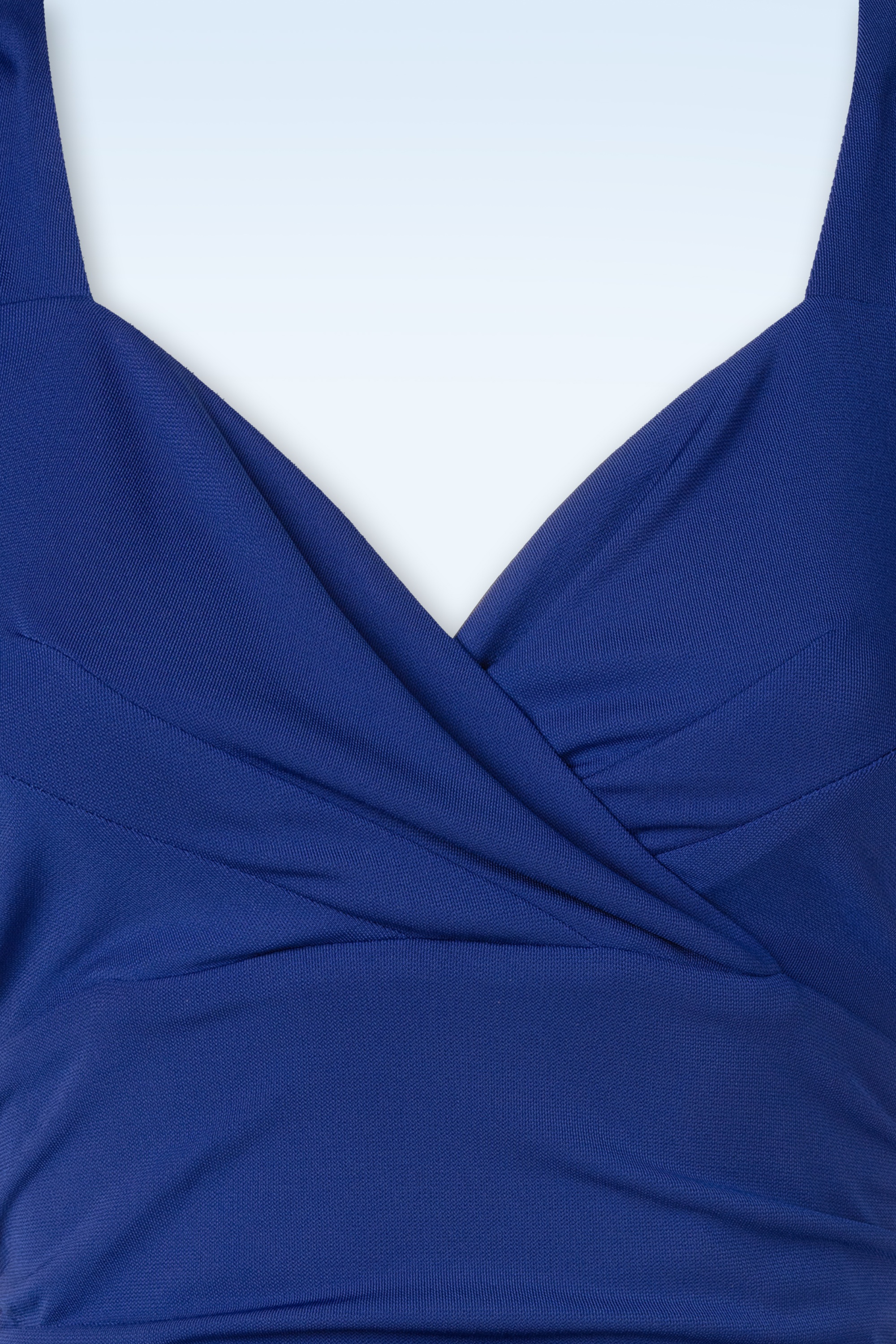 Vintage Diva  - Topvintage exclusive ~ The Joyce top in koningsblauw 3