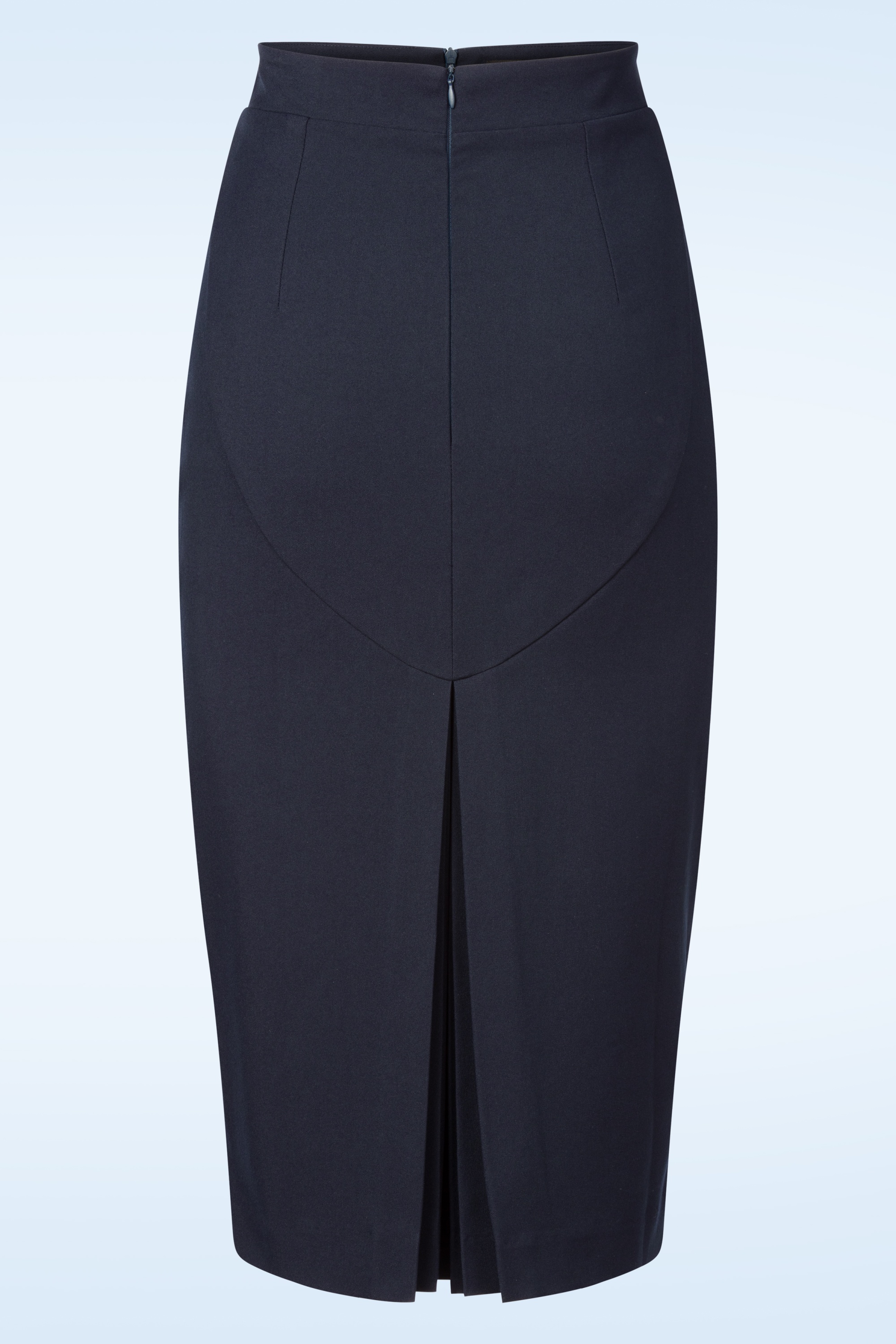 Vintage Diva  - Topvintage exclusive ~ The Lana Lynn pencil rok in navy 4