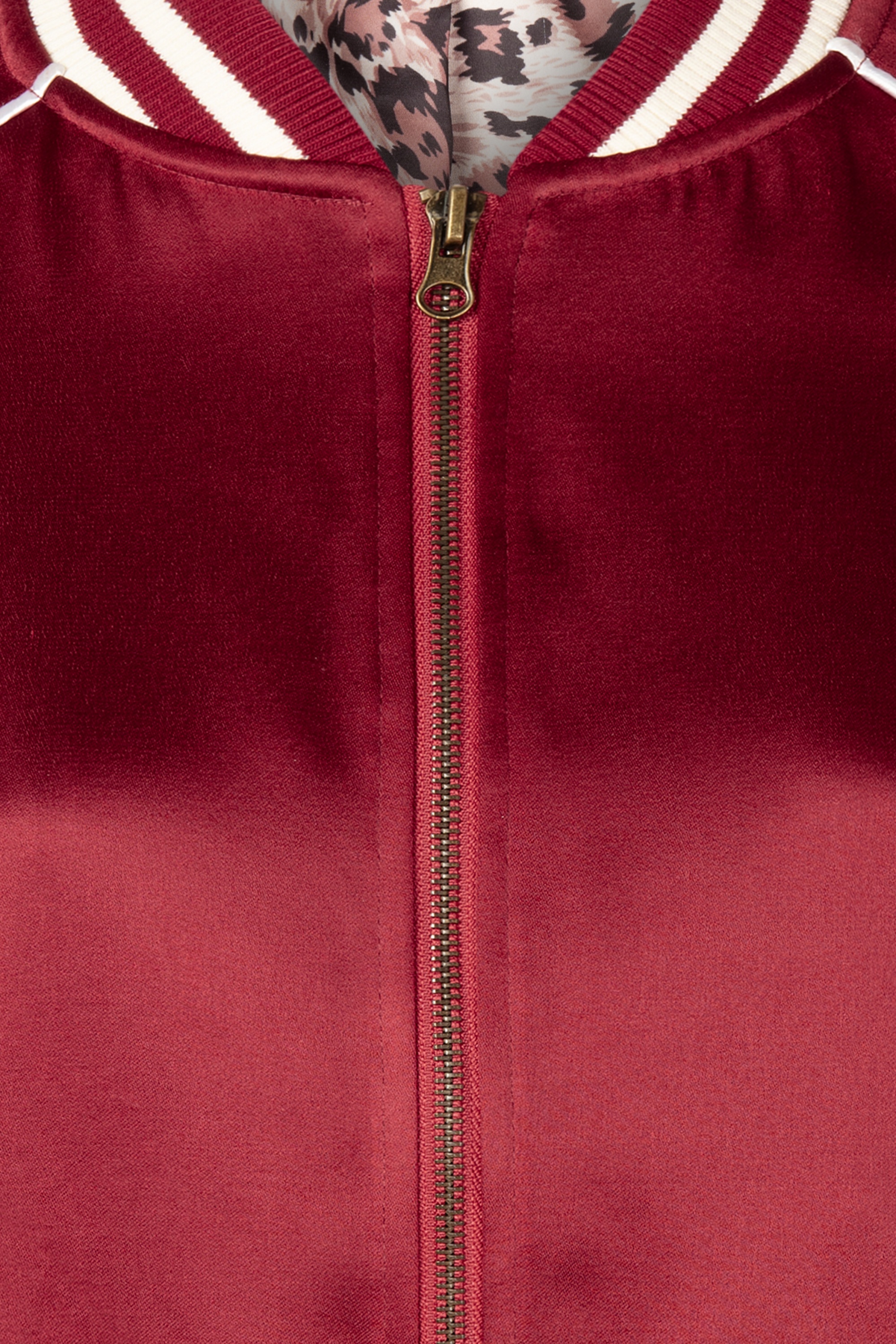 Topvintage Boutique Collection - Topvintage exclusive ~ Gigi bomber jack in bordeauxrood 3