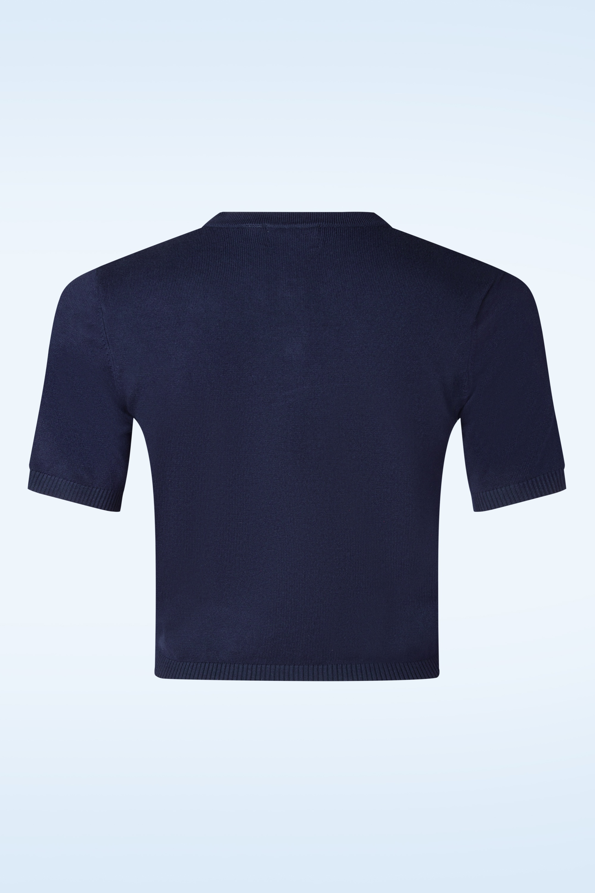 Topvintage Boutique Collection - Topvintage exclusive ~ Annora vest in marineblauw 5