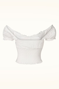 Glamorous - The Meadow Muse katoenen top in wit 3