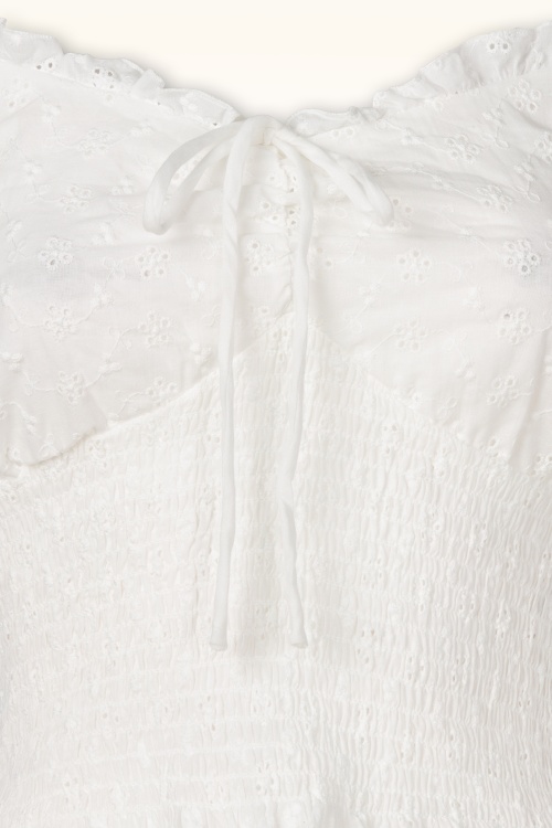 Glamorous - The Meadow Muse katoenen top in wit 2