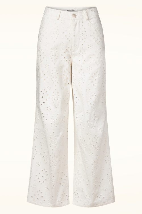 Glamorous - The Meadow Muse katoenen top in wit