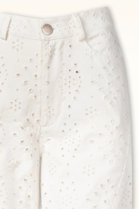 Glamorous - The Meadow Muse Cotton Broderie jeans in wit 2