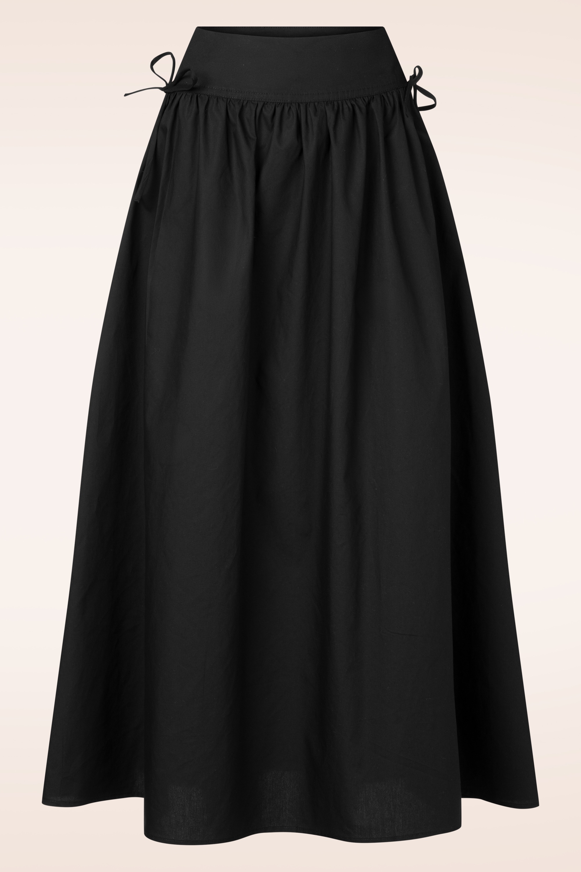 Glamorous - Willow Night katoenen maxi rok in zwart