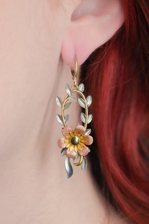 Urban Hippies - Prosper oorbellen in misty oudroze