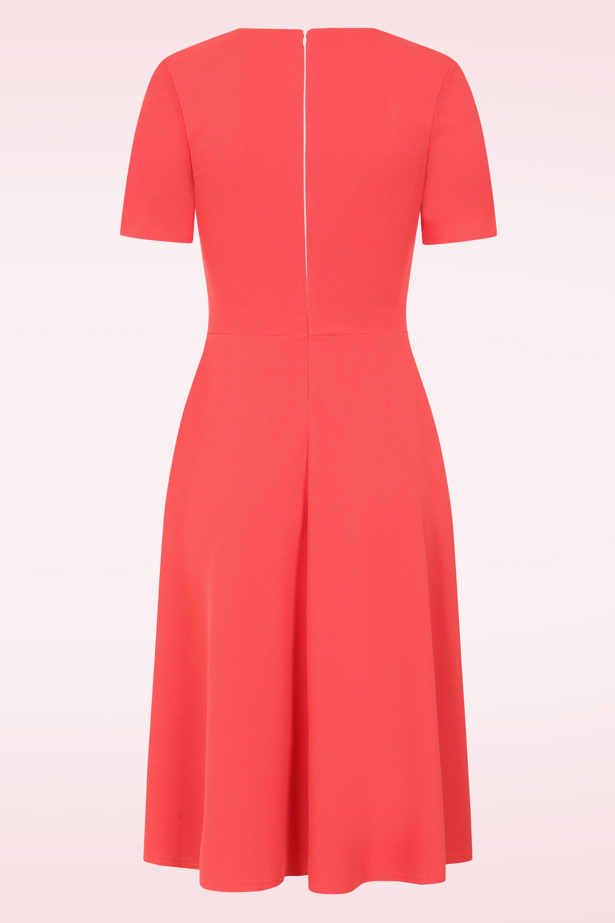 Vintage Chic for Topvintage - Topvintage exclusive ~ Rita swing jurk cayenne 3