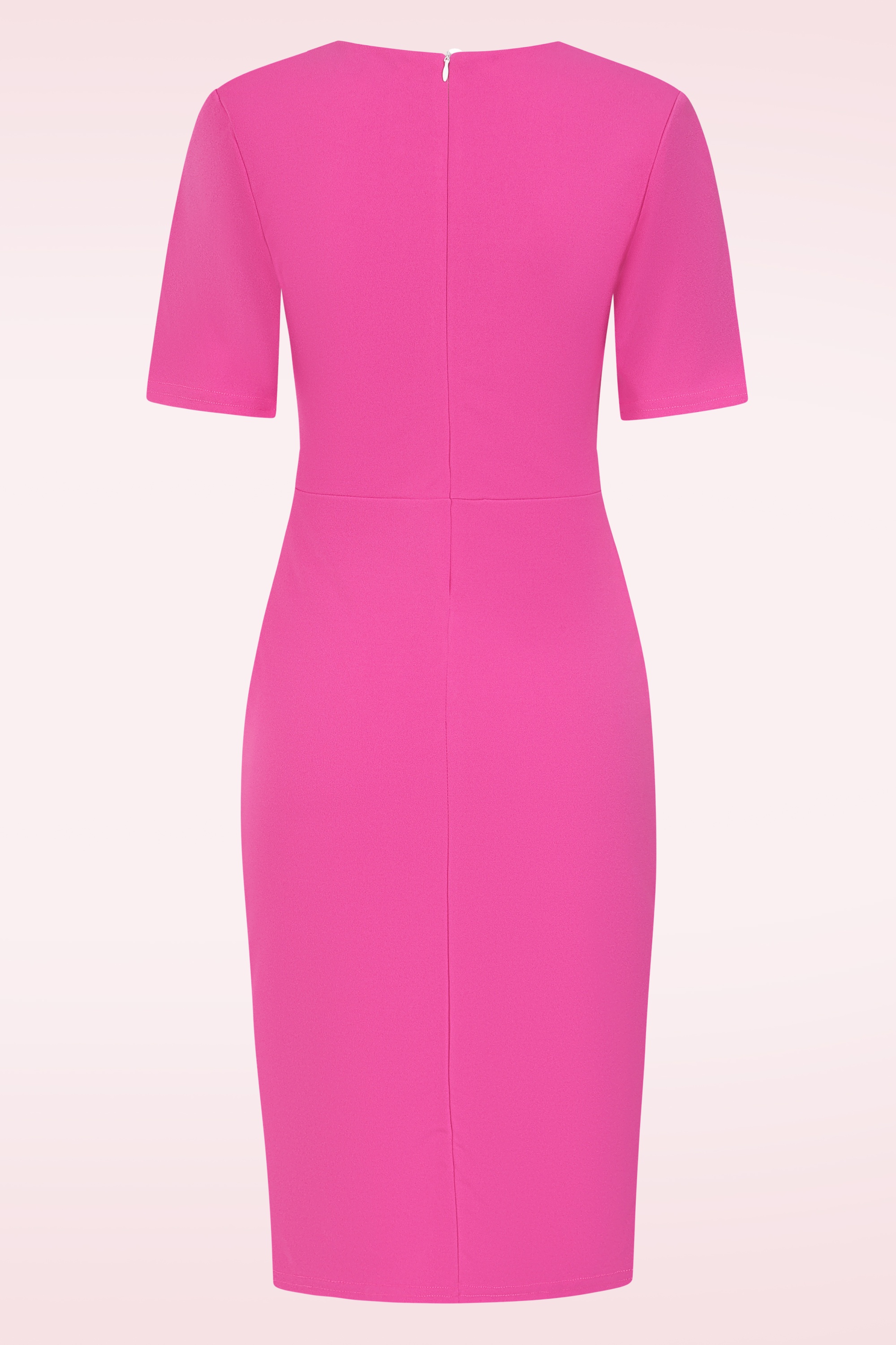 Vintage Chic for Topvintage - Topvintage exclusive ~ Fiona pencil jurk in roze 3