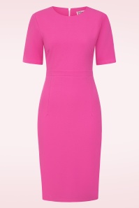 Vintage Chic for Topvintage - Topvintage exclusive ~ Fiona pencil jurk in roze